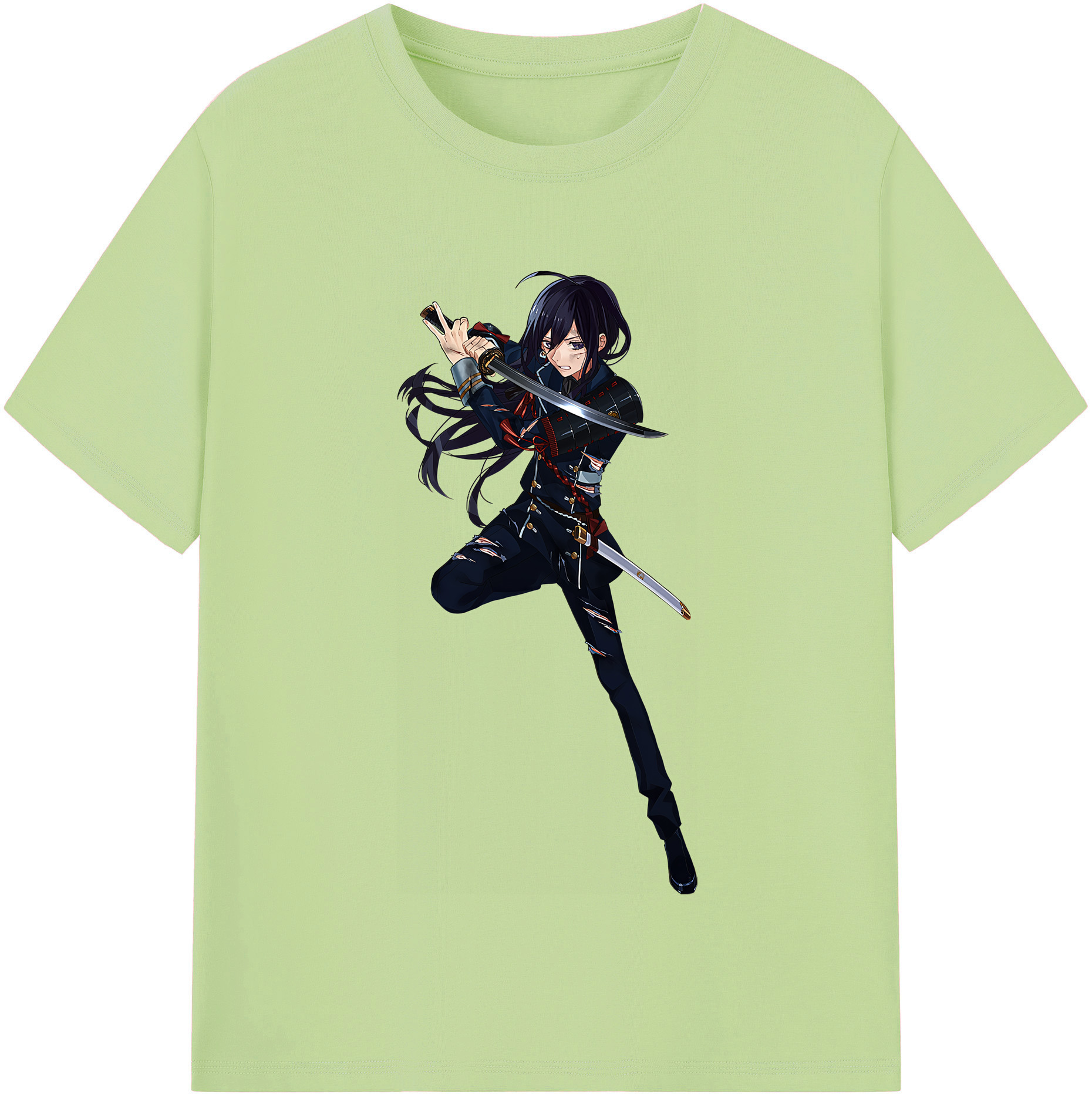 （画像用） 刀剣乱舞 Touken Ranbu 綿100％半袖Tシャツ（フロントプリント）